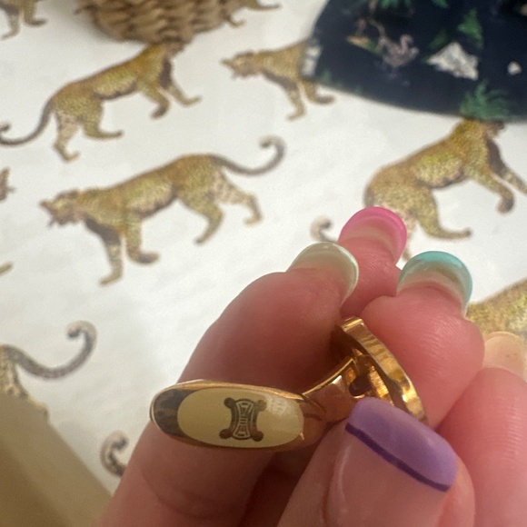 Vintage Celine Cufflinks - Etsy Australia Vintage Authentic Celine cuff links and tie tack.